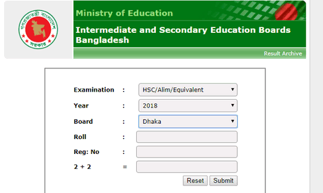 HSC Exam Result 2019