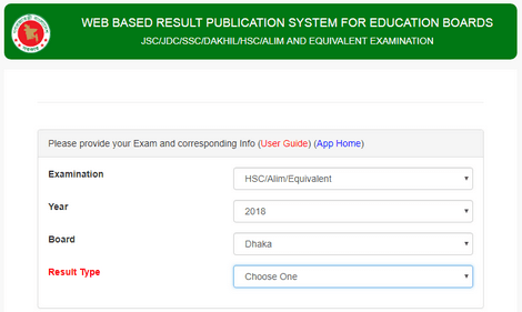 HSC Result 2018