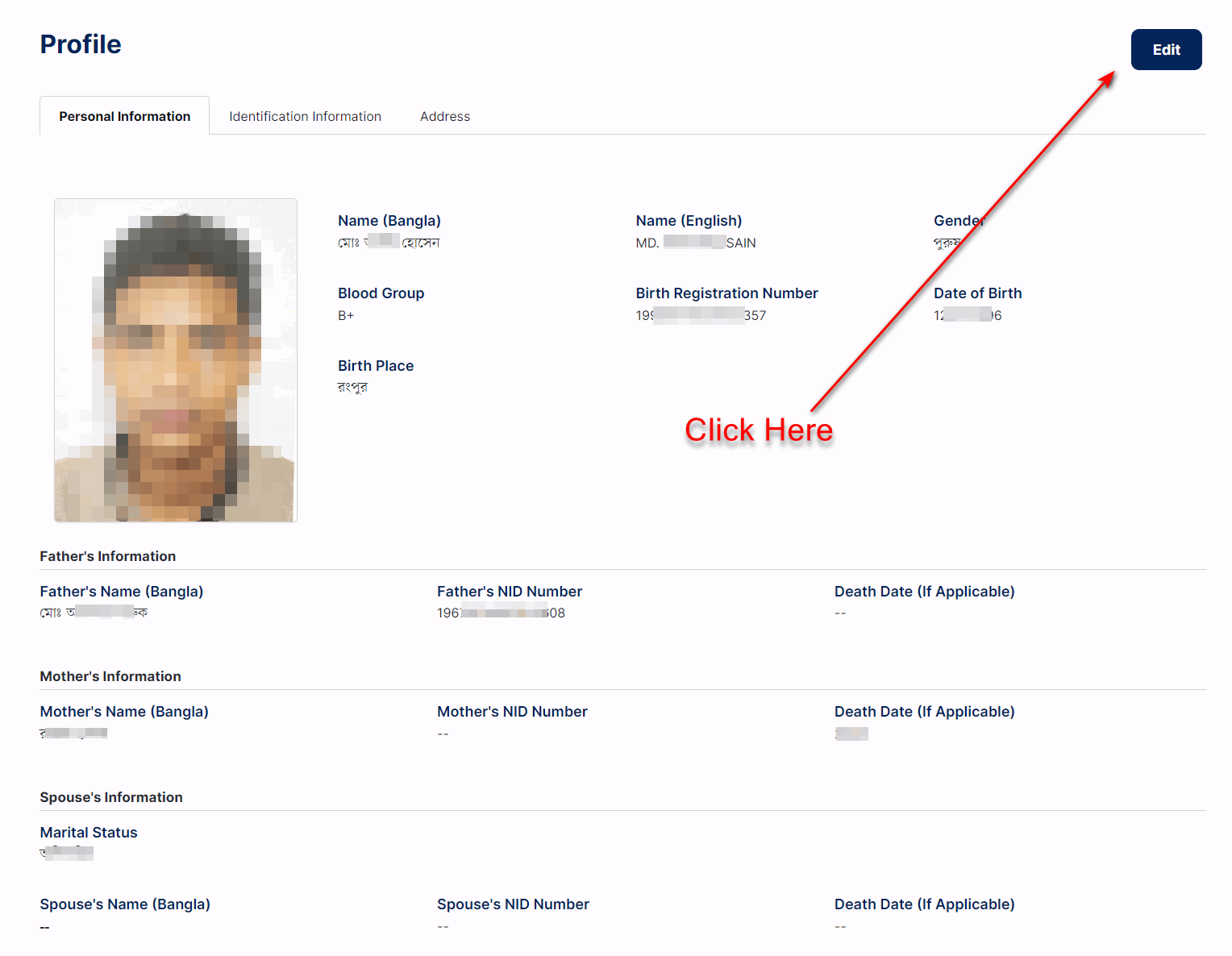 National ID card Edit Online