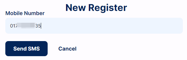 service nidw mobile number verification
