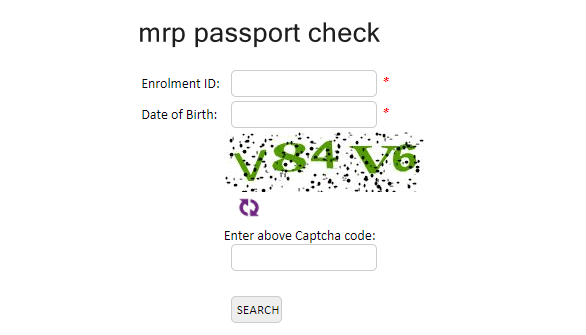 mrp passport check
