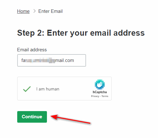 set email address on epassport application