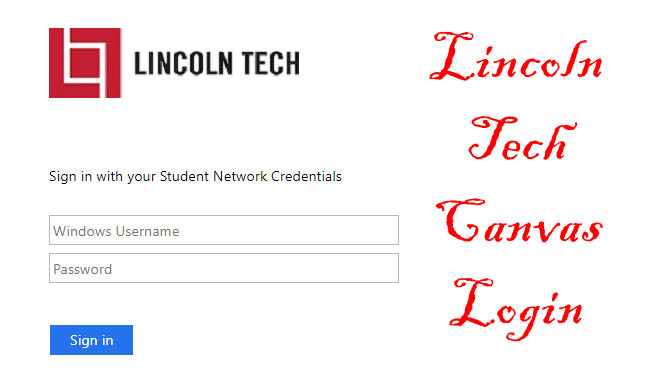 Lincoln Tech Canvas Login