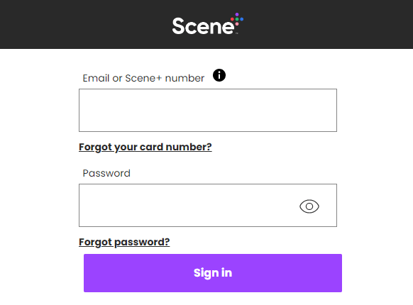 Sceneplus.ca Login