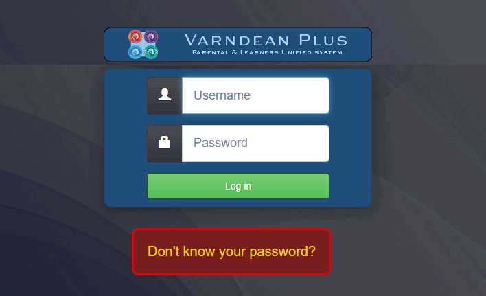 Varndean Plus Login