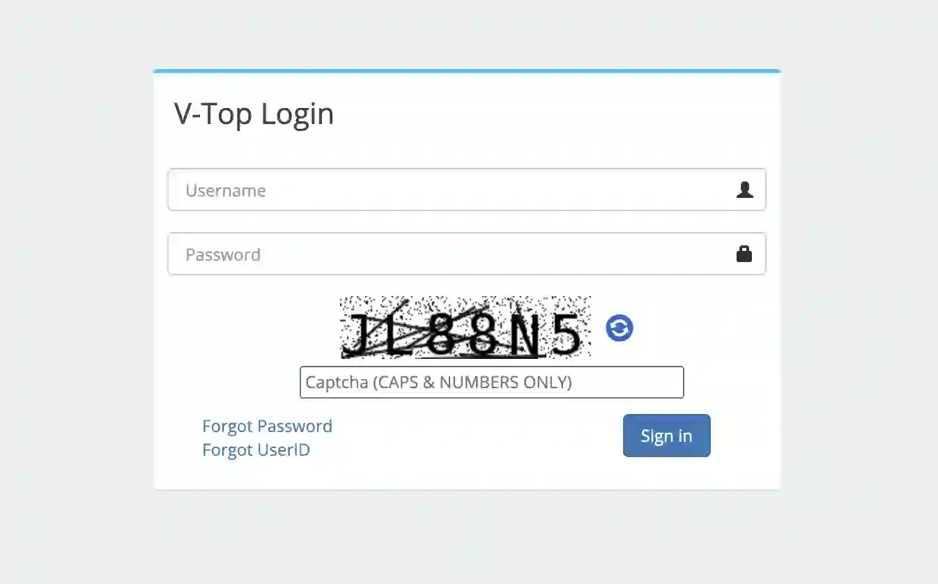 Vtop Vitap Login