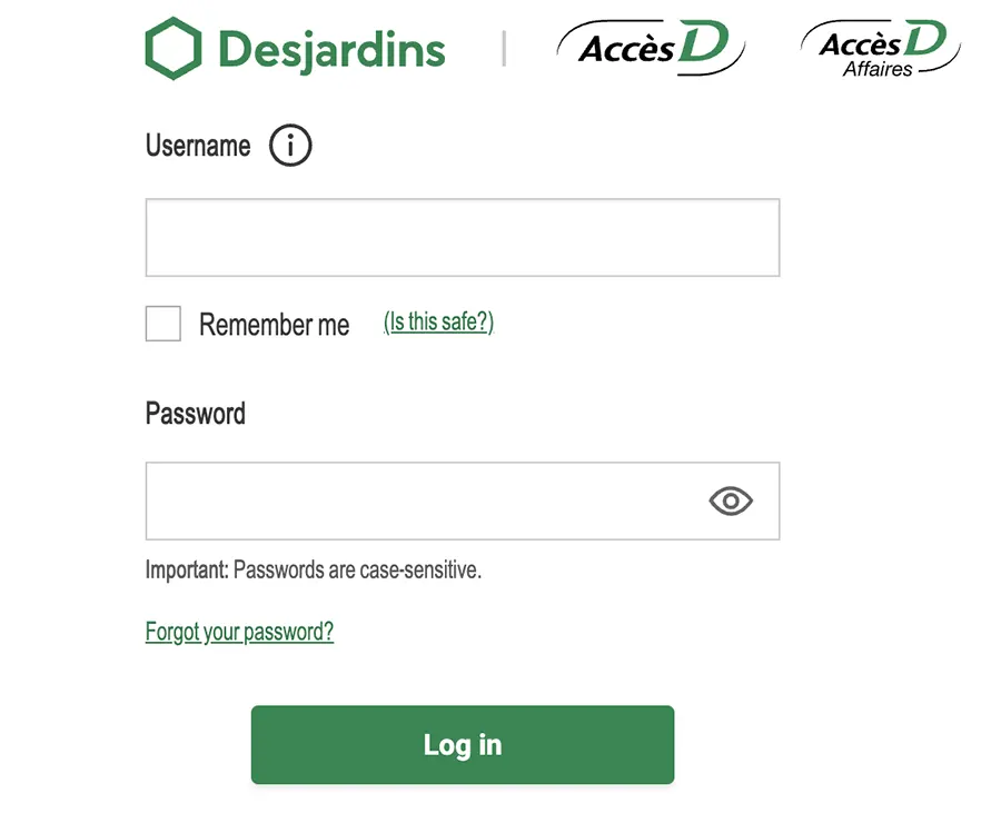 coast capital desjardins login