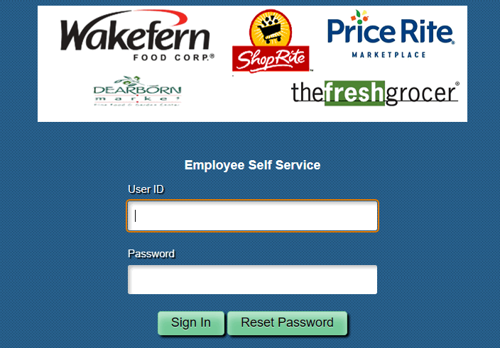 ess wakefern login