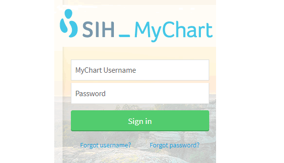 Sih Mychart Login - https://mychart.sih.net