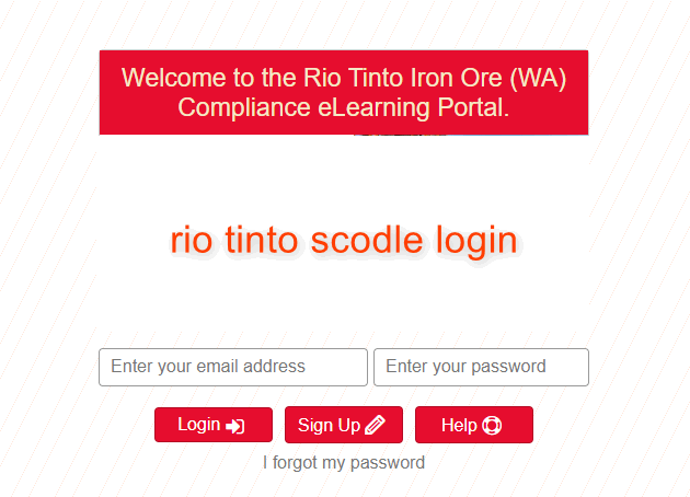 rio tinto scodle login
