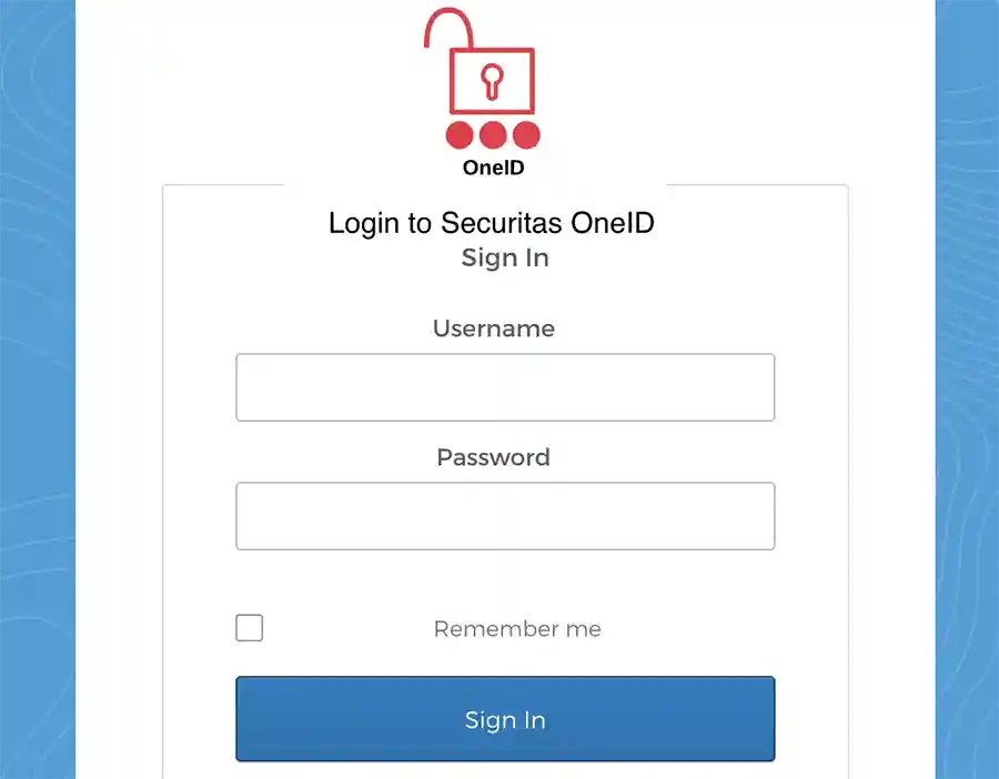 securitas one id login