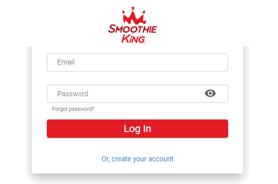 the blend smoothie king login
