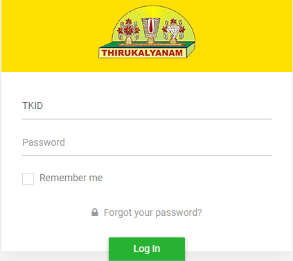 thirukalyanam matrimony login