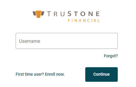 trustone financial login