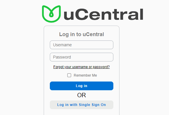 ucentral portal maverik