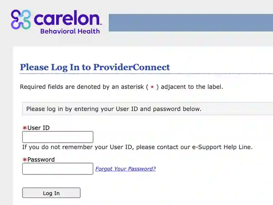 value options provider login