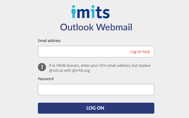 vch webmail login