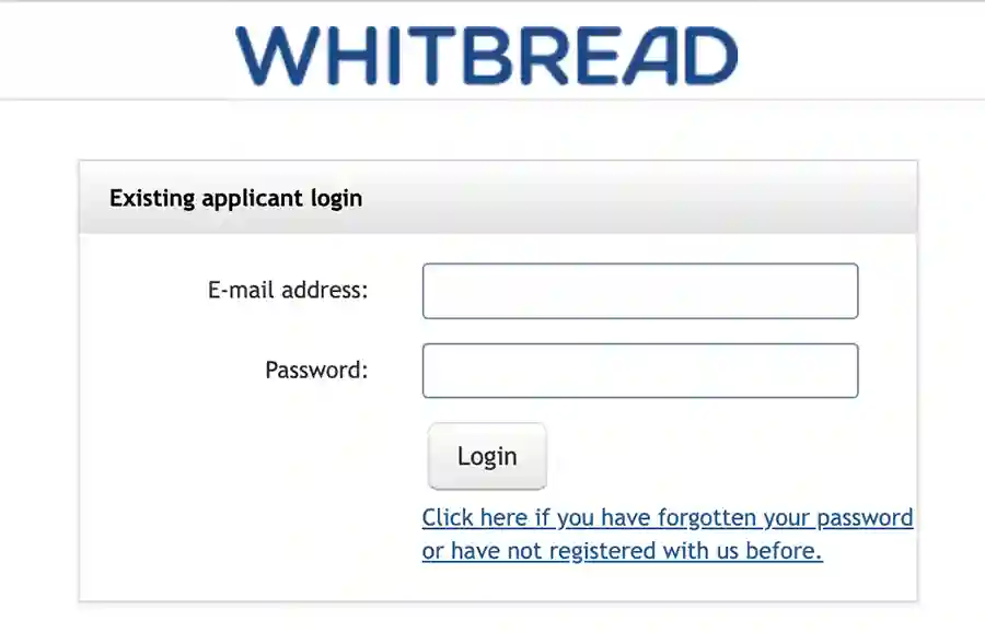 whitbread login