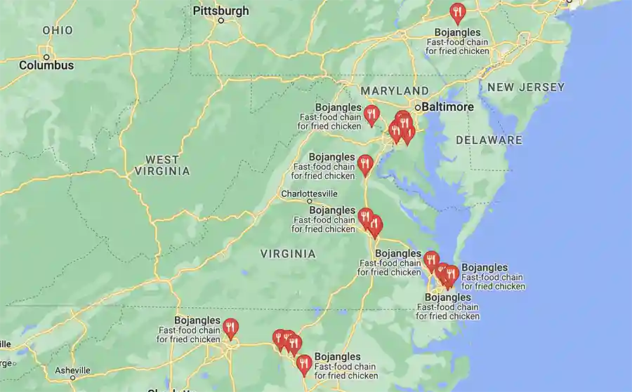 Bojangles Near Me