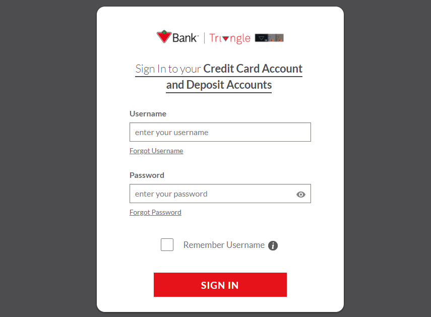 Canadian Tire Login Www ctfs