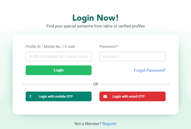 Way To Nikah Login