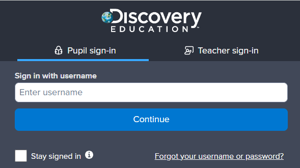 discovery education login