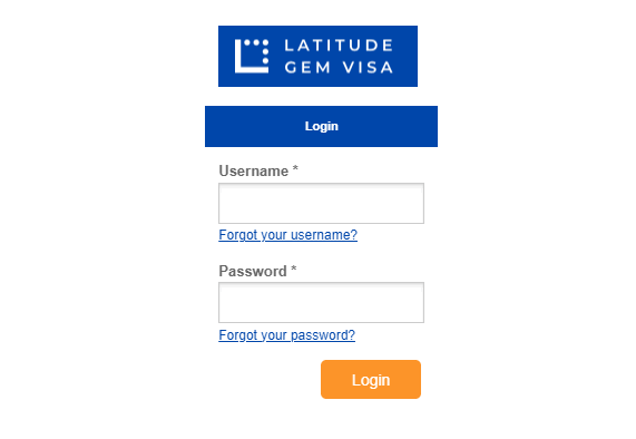 gem visa login