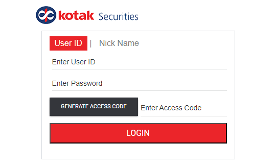 kotak one view login