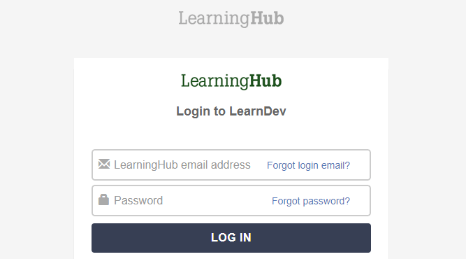 learning hub login vch