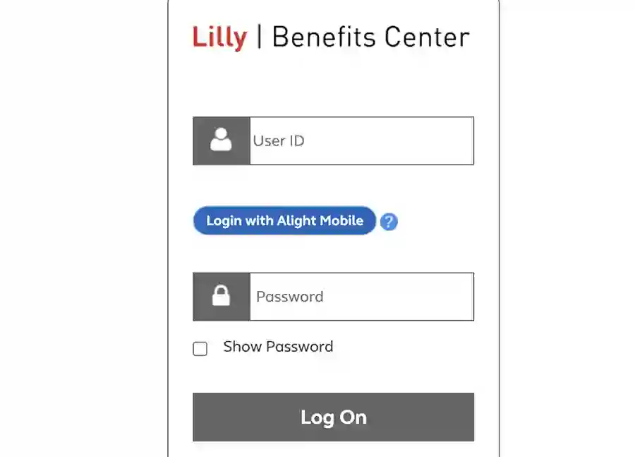 lilly benefits center login