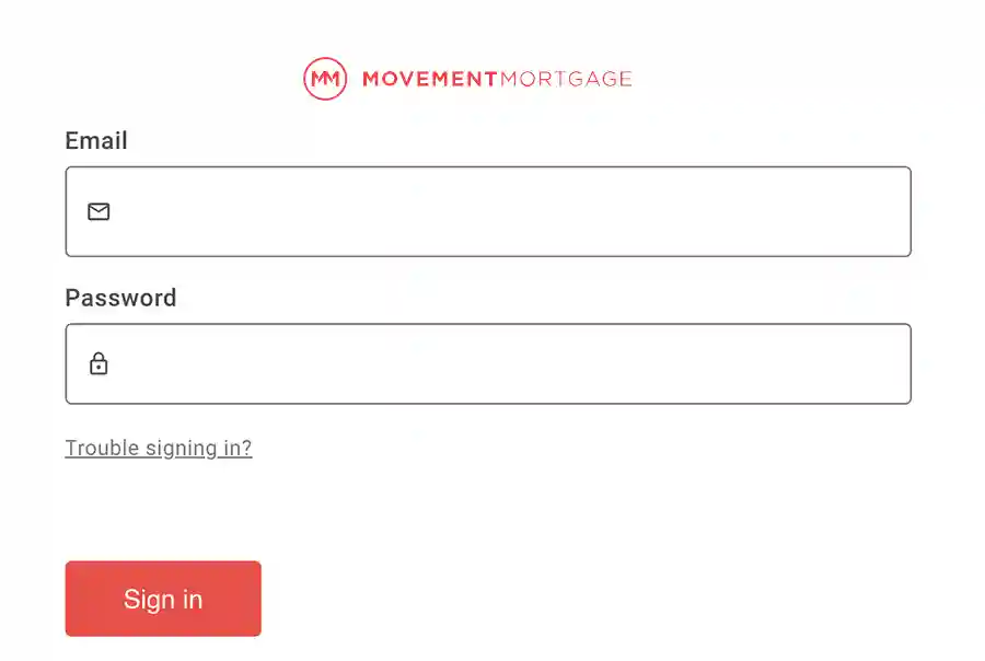 movement mortgage login