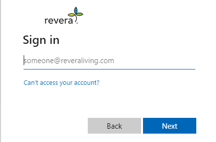 my revera.com login