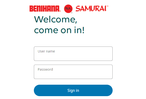 mybenihana.com login
