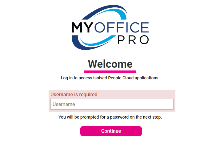 myofficepro isolved login