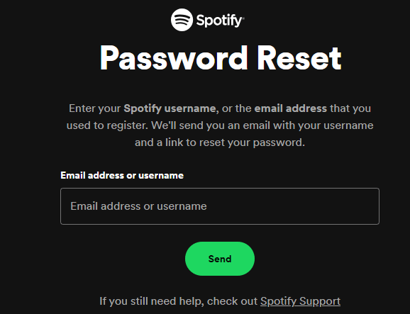 new login to spotify email