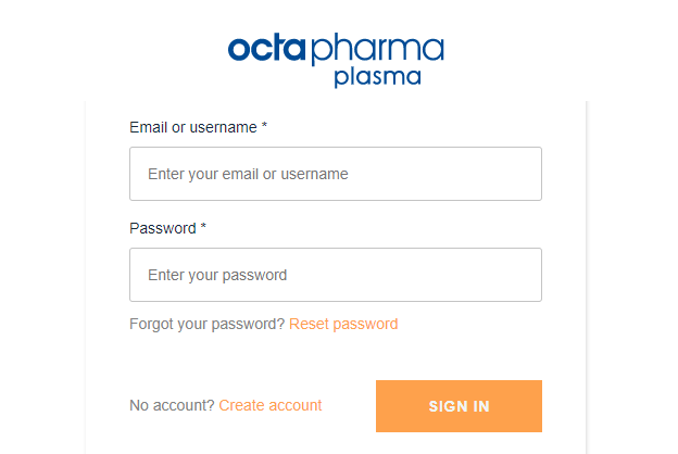 octapharma plasma login