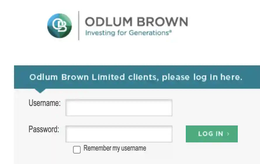 odlum brown login