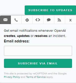 openai newsletter for updates