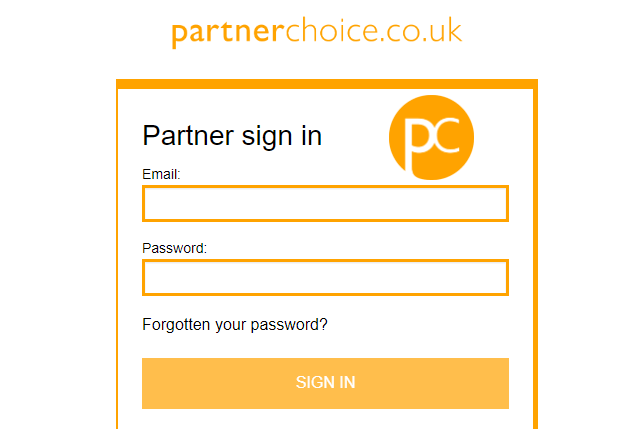 partner choice login