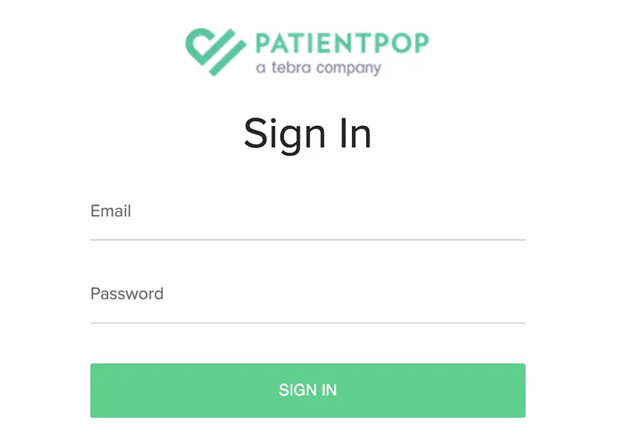 patientpop login