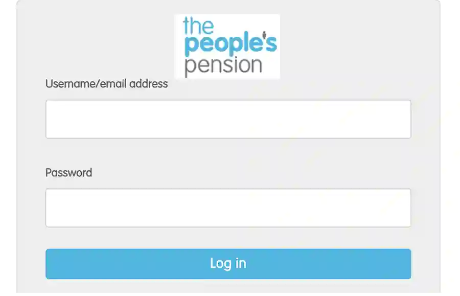 people's pension login