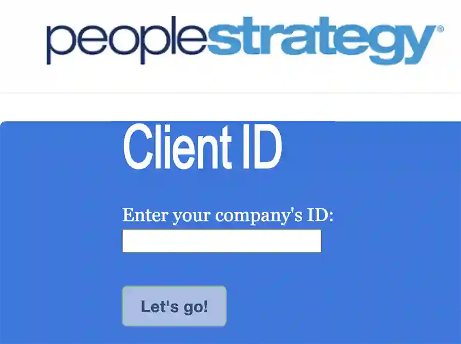 peoplestrategy login