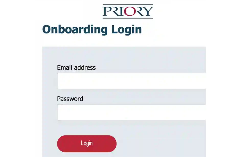 priory payslips log in