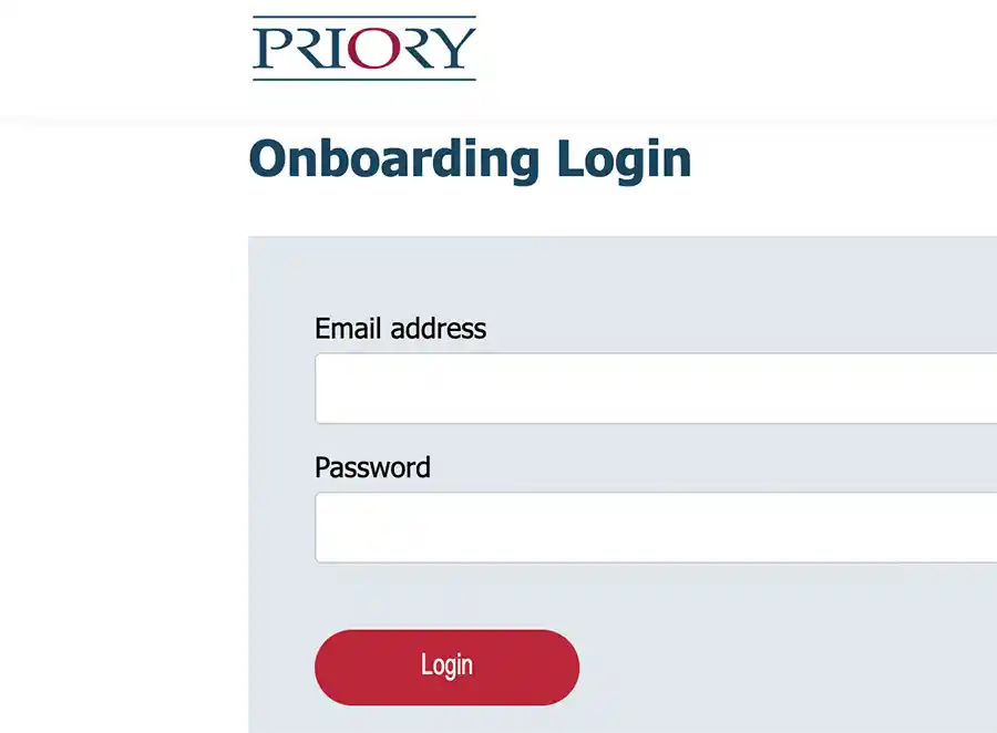 priory your benefits login