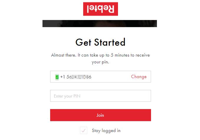 rebtel login