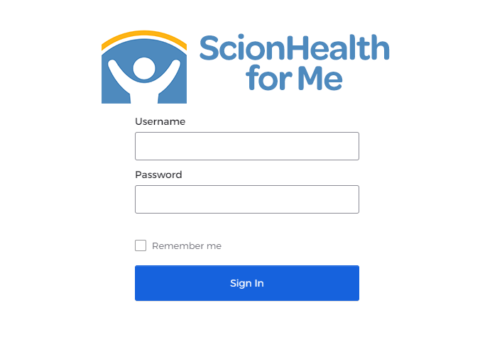 scionhealthforme login