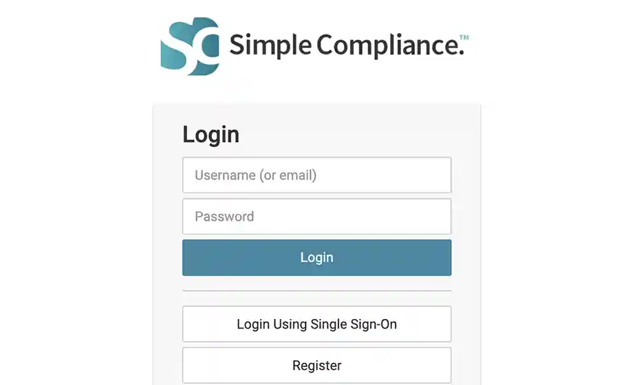 simple compliance m&s login