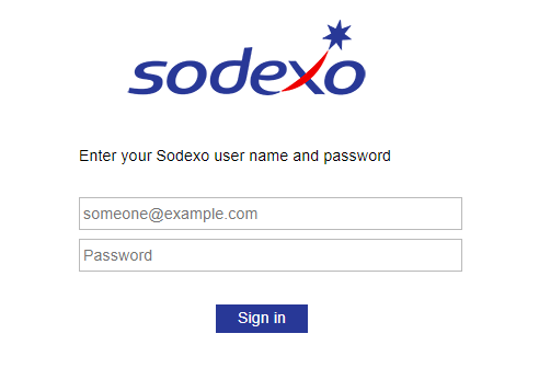sodexo north american portal