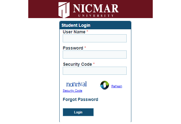 student timetable nicmar login