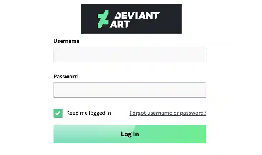 Deviant Art Login